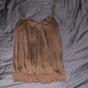 Brown camisole